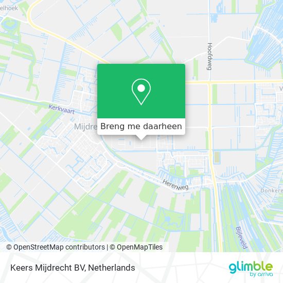 Keers Mijdrecht BV kaart