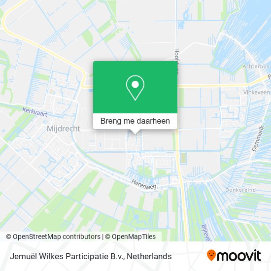 Jemuël Wilkes Participatie B.v. kaart