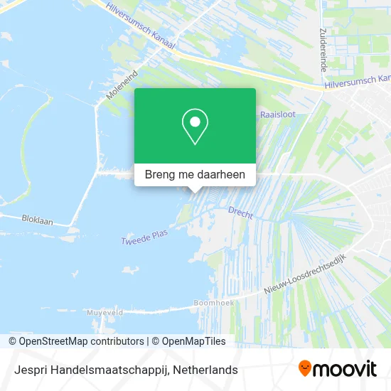Jespri Handelsmaatschappij kaart