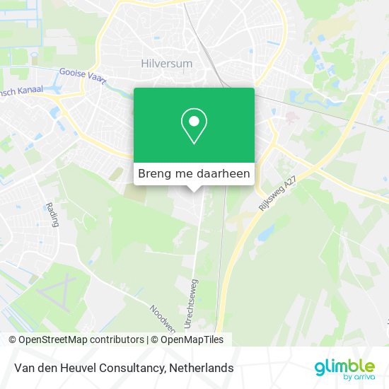 Van den Heuvel Consultancy kaart