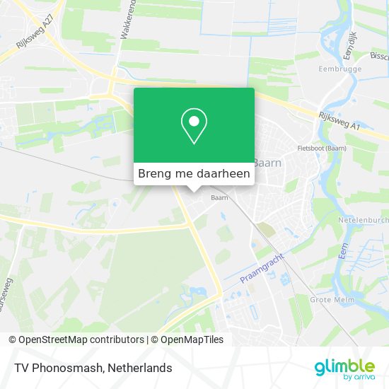 TV Phonosmash kaart