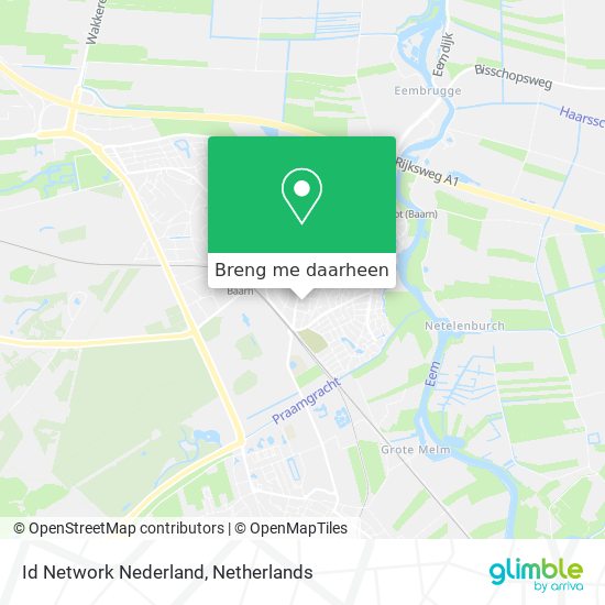 Id Network Nederland kaart