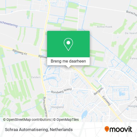 Schraa Automatisering kaart