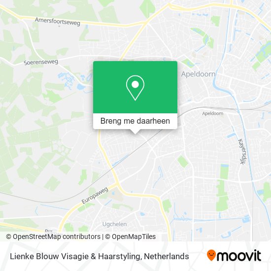 Lienke Blouw Visagie & Haarstyling kaart