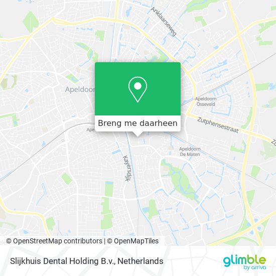 Slijkhuis Dental Holding B.v. kaart