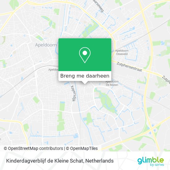 Kinderdagverblijf de Kleine Schat kaart