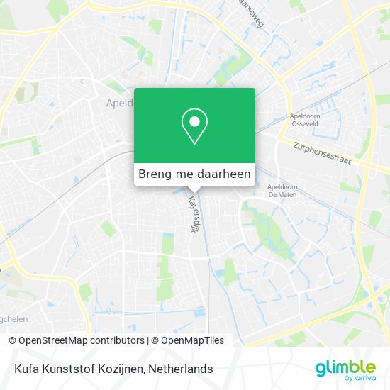 Kufa Kunststof Kozijnen kaart