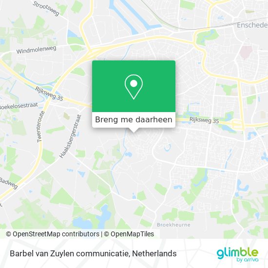 Barbel van Zuylen communicatie kaart