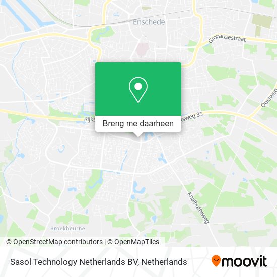 Sasol Technology Netherlands BV kaart