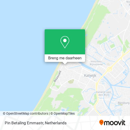 Pin Betaling Emmastr kaart