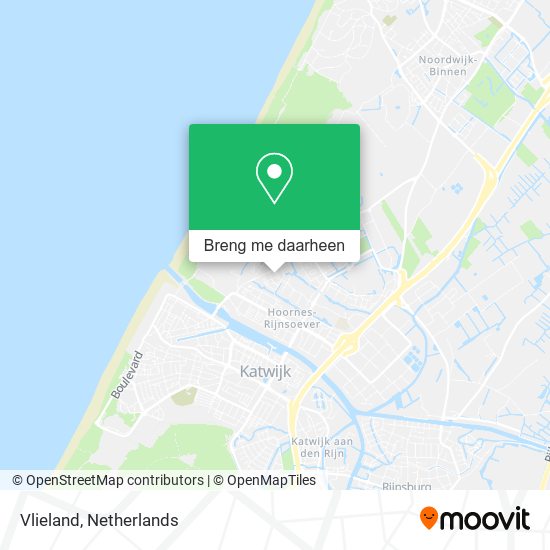 Vlieland kaart