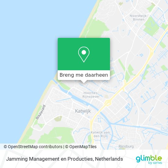 Jamming Management en Producties kaart