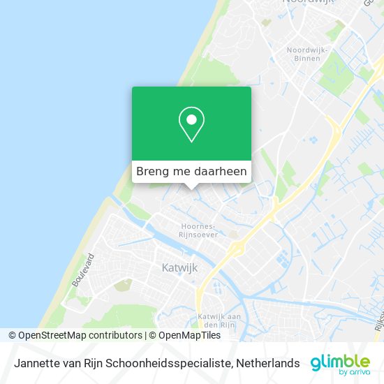 Jannette van Rijn Schoonheidsspecialiste kaart