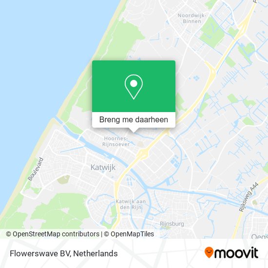 Flowerswave BV kaart