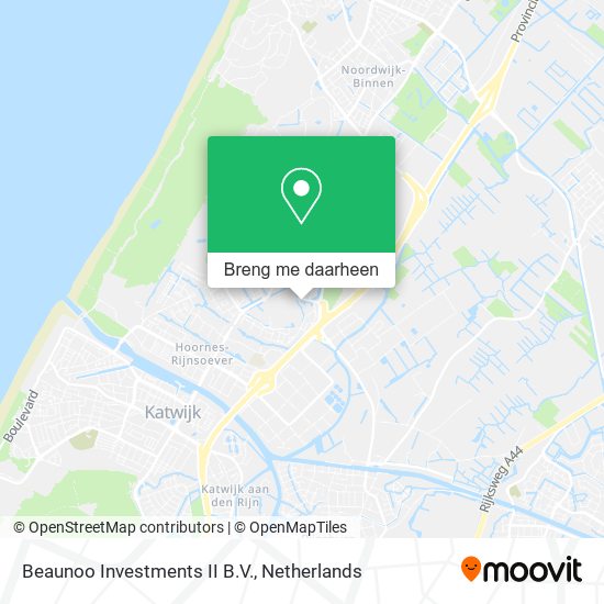 Beaunoo Investments II B.V. kaart