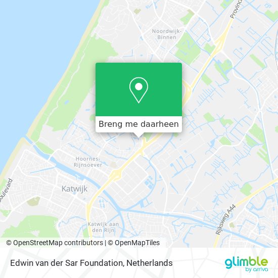 Edwin van der Sar Foundation kaart