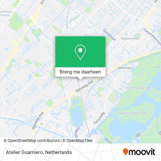 Atelier Guarniero kaart