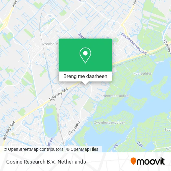 Cosine Research B.V. kaart