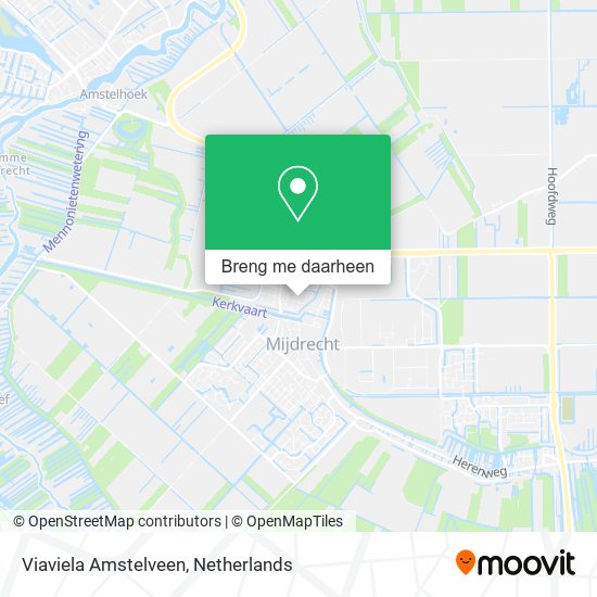 Viaviela Amstelveen kaart