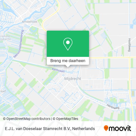 E.J.L. van Doeselaar Stamrecht B.V. kaart