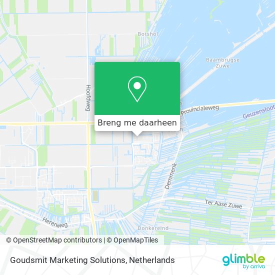 Goudsmit Marketing Solutions kaart