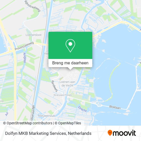 Dolfyn MKB Marketing Services kaart
