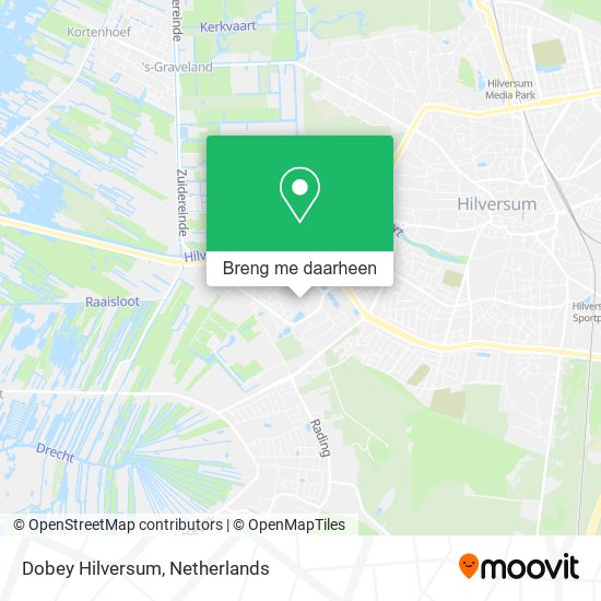 Dobey Hilversum kaart