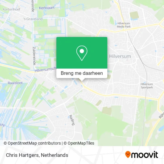 Chris Hartgers kaart