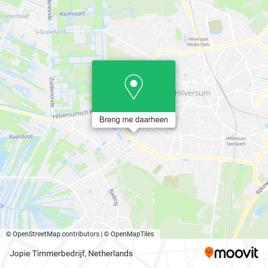 Jopie Timmerbedrijf kaart