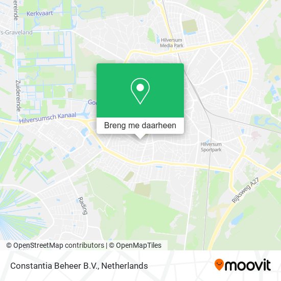 Constantia Beheer B.V. kaart