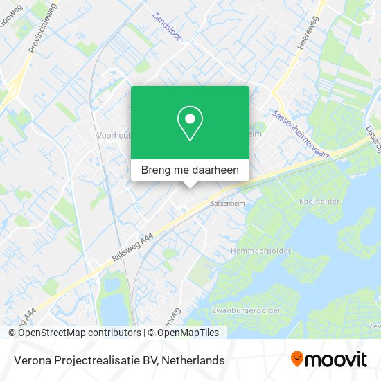 Verona Projectrealisatie BV kaart