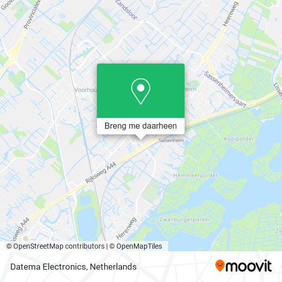 Datema Electronics kaart