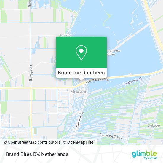 Brand Bites BV kaart