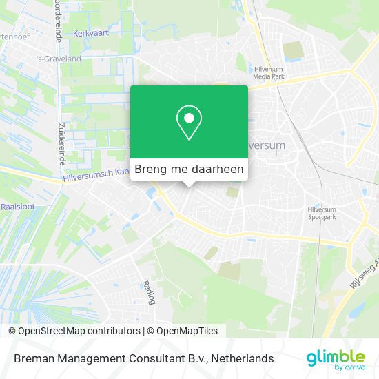 Breman Management Consultant B.v. kaart