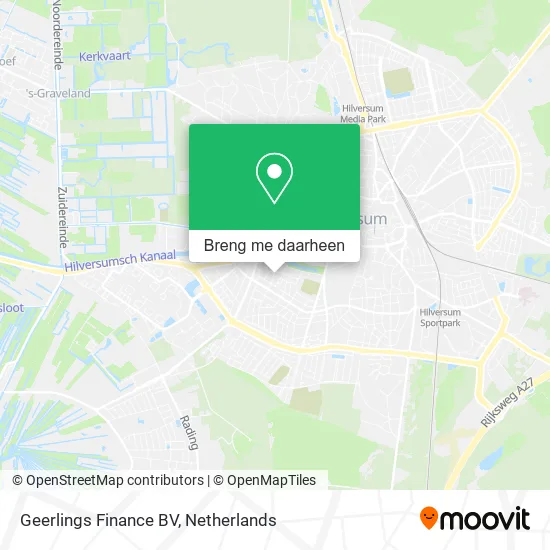 Geerlings Finance BV kaart