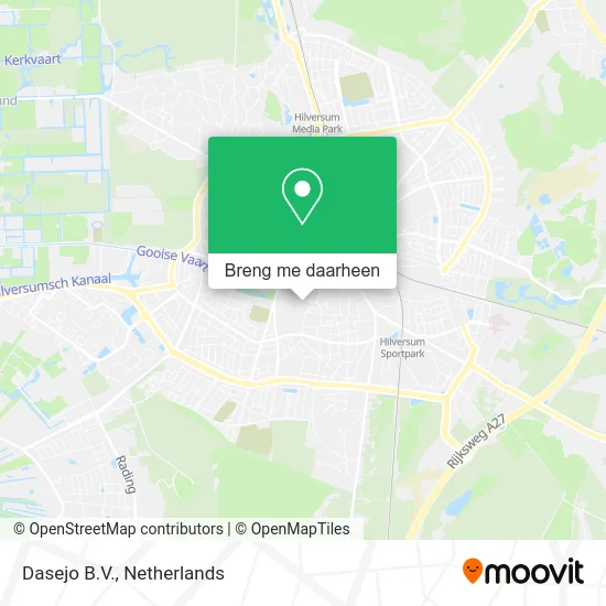 Dasejo B.V. kaart