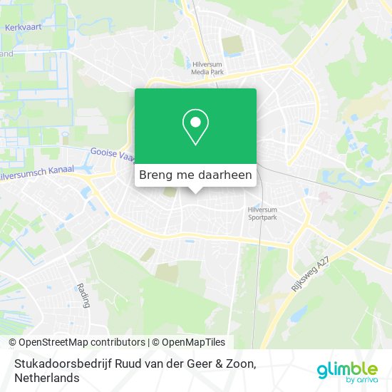Stukadoorsbedrijf Ruud van der Geer & Zoon kaart