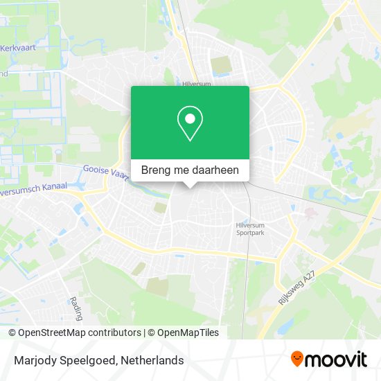 Marjody Speelgoed kaart