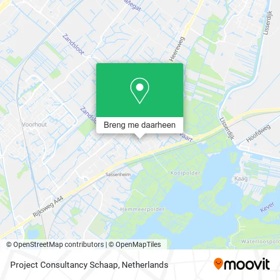 Project Consultancy Schaap kaart