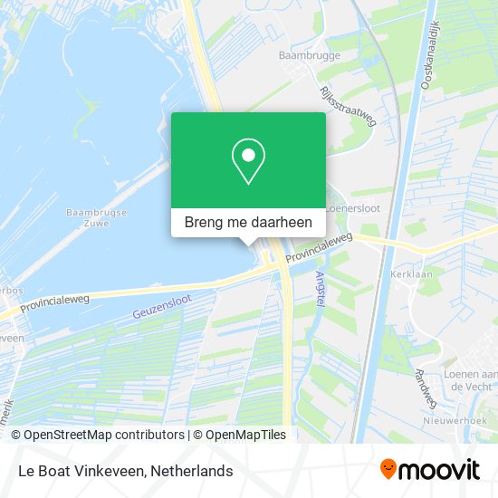 Le Boat Vinkeveen kaart