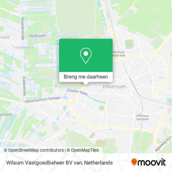 Wilsum Vastgoedbeheer BV van kaart