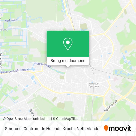 Spiritueel Centrum de Helende Kracht kaart