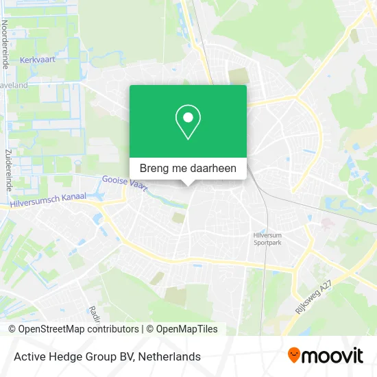 Active Hedge Group BV kaart