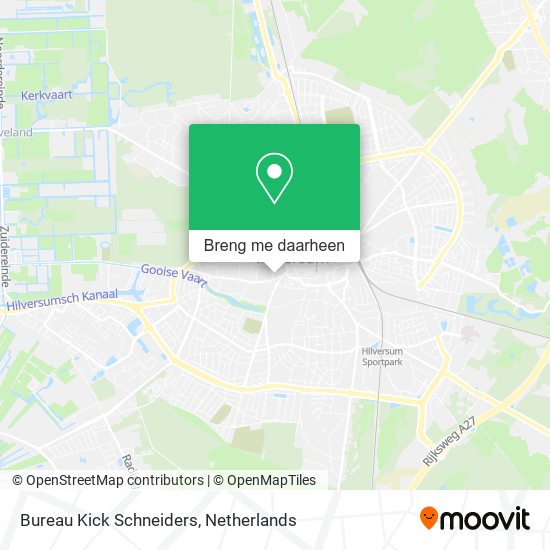 Bureau Kick Schneiders kaart