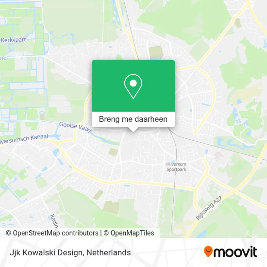 Jjk Kowalski Design kaart