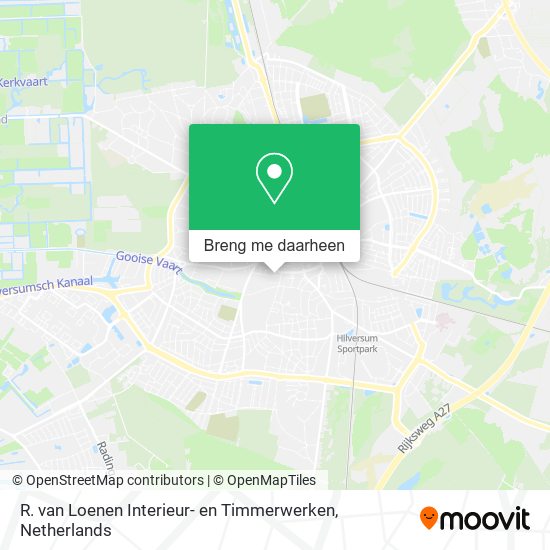 R. van Loenen Interieur- en Timmerwerken kaart
