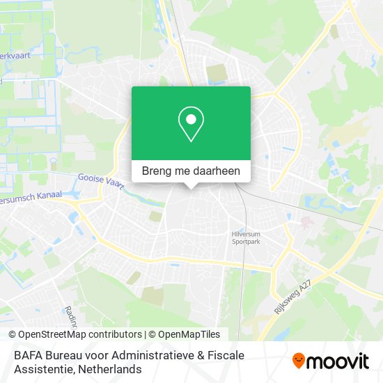 BAFA Bureau voor Administratieve & Fiscale Assistentie kaart