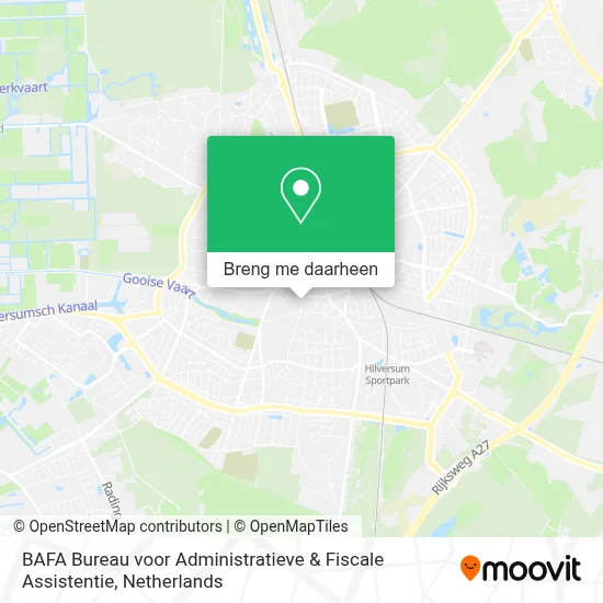 BAFA Bureau voor Administratieve & Fiscale Assistentie kaart