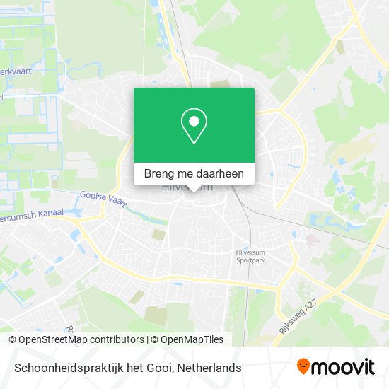 Schoonheidspraktijk het Gooi kaart