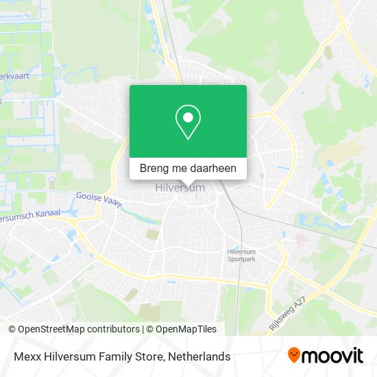Mexx Hilversum Family Store kaart
